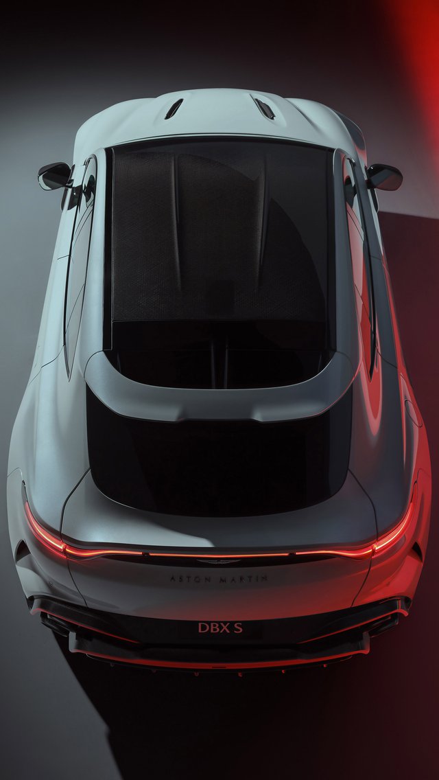 Aston Martin DBX S rear view - Wallpapers for iPhone 5/5S/5C/SE in 640x1136 resolution