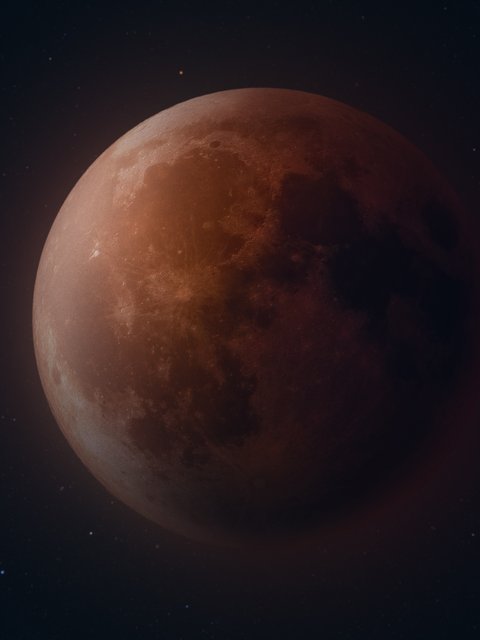 The Blood Moon - Wallpapers for HTC/BlackBerry in 480x640 resolution