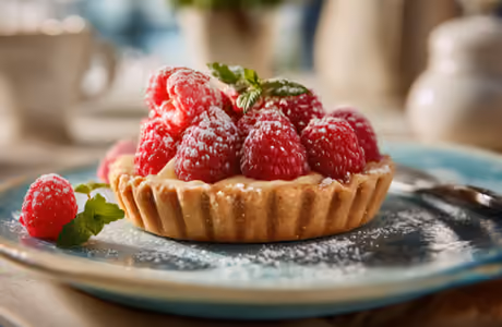 Tart Wallpapers for MacBook Neo (2408x1506): raspberry, tart, dessert, mint