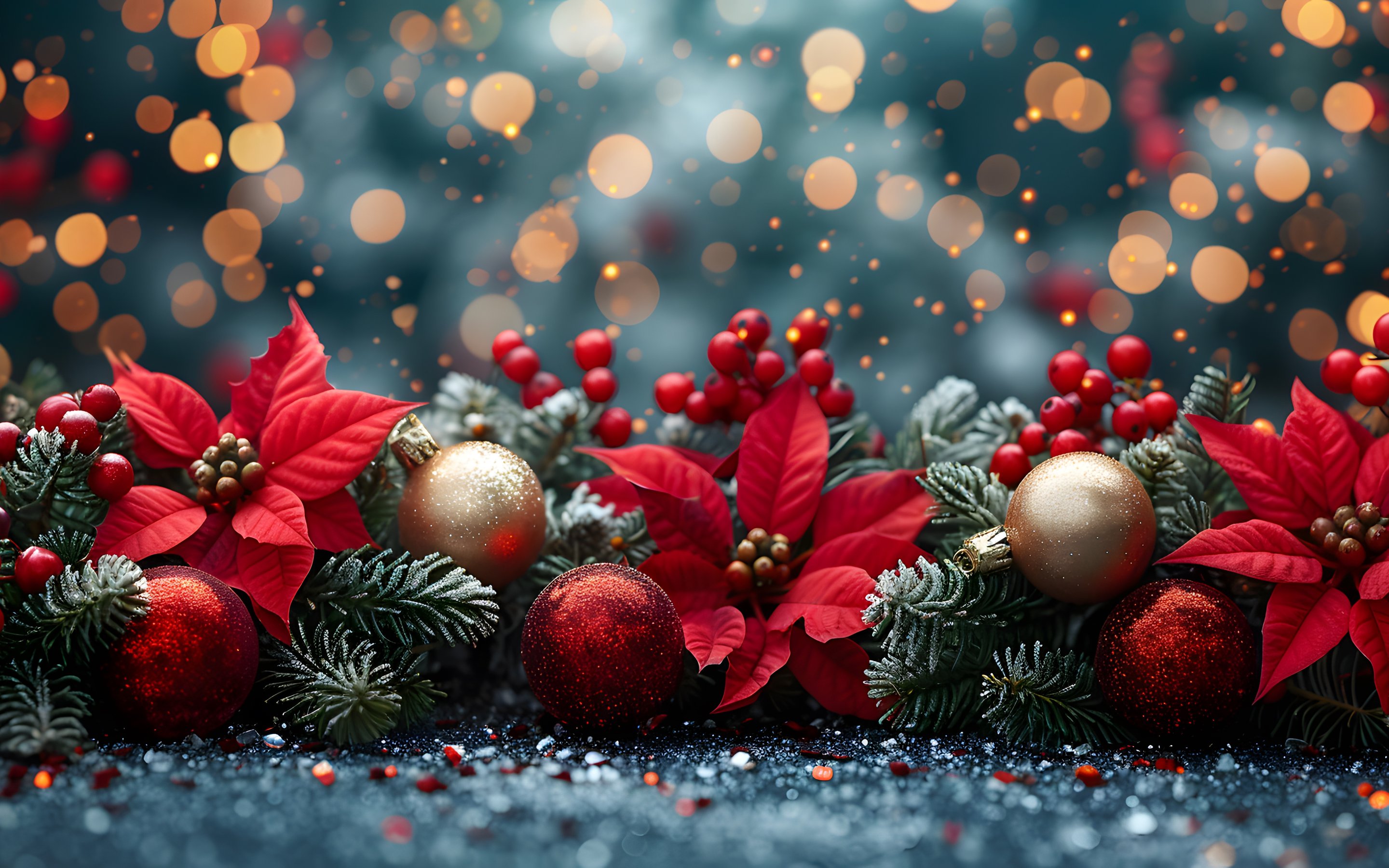 Decorations for Christmas - Wallpapers for Apple MacBook 15″ in 2880x1800 resolution