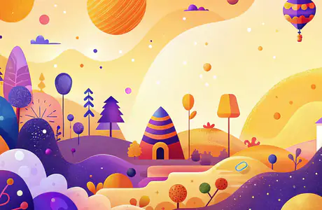 Dual Monitor Wallpapers imagination (7680x2160): surrealism, trees, hills, imagination