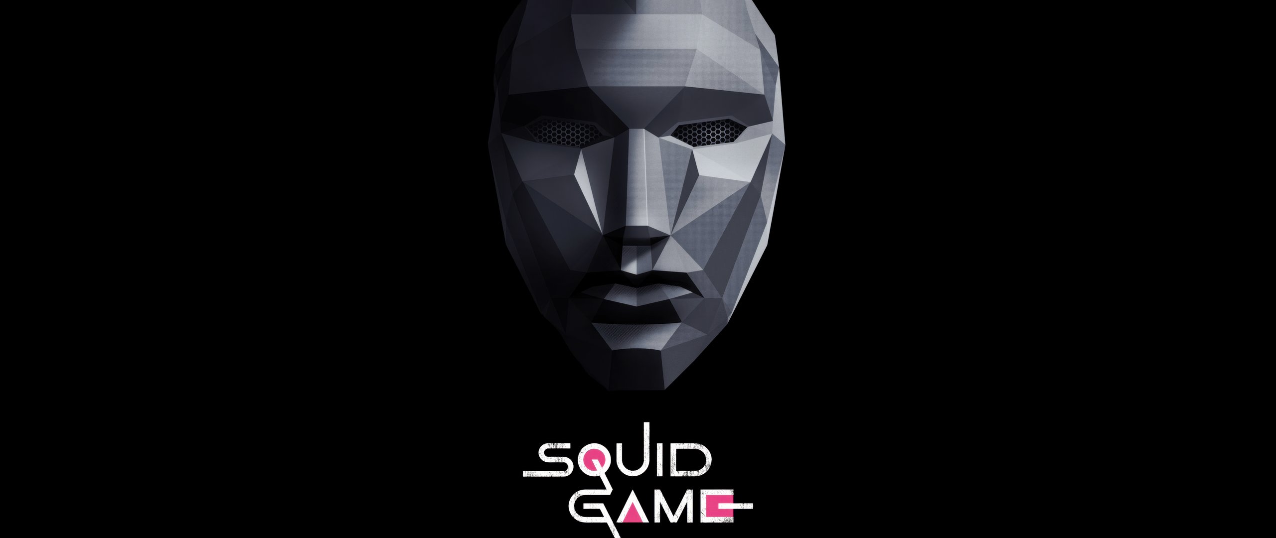 Маска босса Squid Game - UltraWide 21:9 обои в разрешении 2560x1080