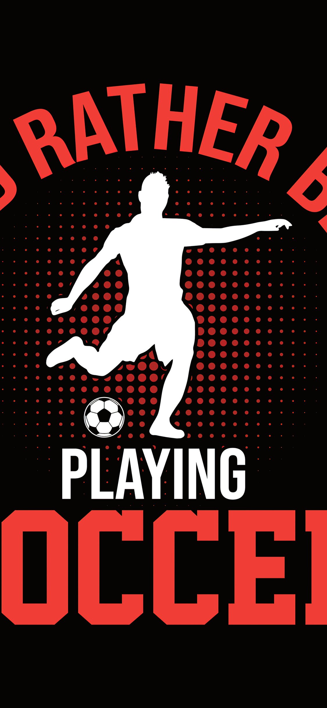 Playing Soccer Logo - Wallpapers for iPhone X/XS/11 Pro in 1125x2436 resolution