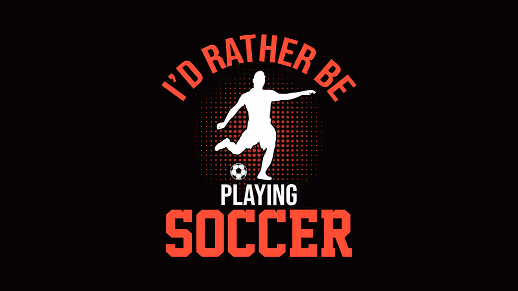 Логотип Playing Soccer - Обои для iPad Pro 12.9″ в разрешении 2732x2732
