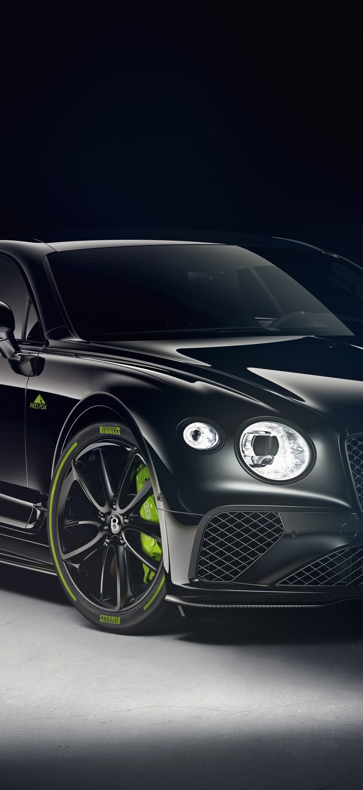 Bentley Continental GT front view - Wallpapers for iPhone 17 Pro/17/16 Pro in 1206x2622 resolution