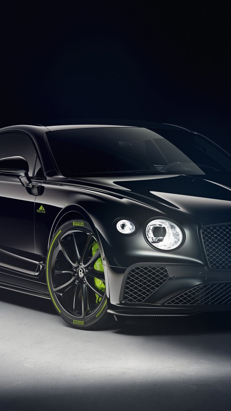 Bentley Continental GT front view - Wallpapers for iPhone 6/6S/7/8/SE2/SE3 in 750x1334 resolution