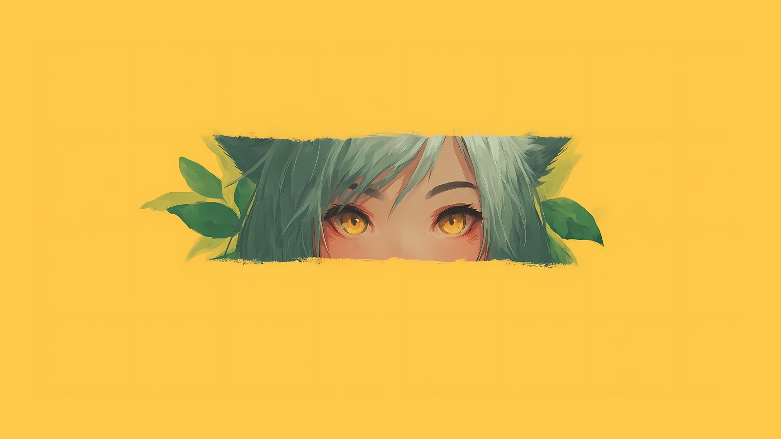 Girl with the cat ears - wXGA++ wallpapers in 1600x900 resolution