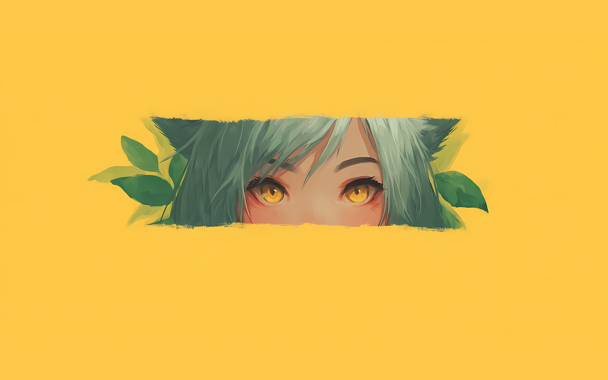 Girl with the cat ears - Wallpapers for Apple MacBook 12″ in 2304x1440 resolution