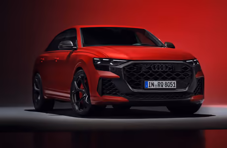 Обои машины: Audi RS Q8, карбон, спортивный внедорожник, LED