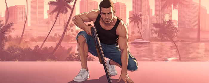 UltraWide 21:9 Jeans wallpapers (2560x1080): GTA 6, Jason Duval, Vice City, palms
