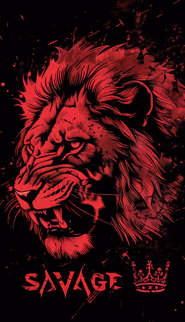 Animals wallpapers: lion, big cat, roar, wild animals