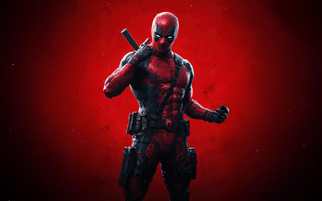 Marvel Deadpool в костюме — обои на рабочий стол и телефон