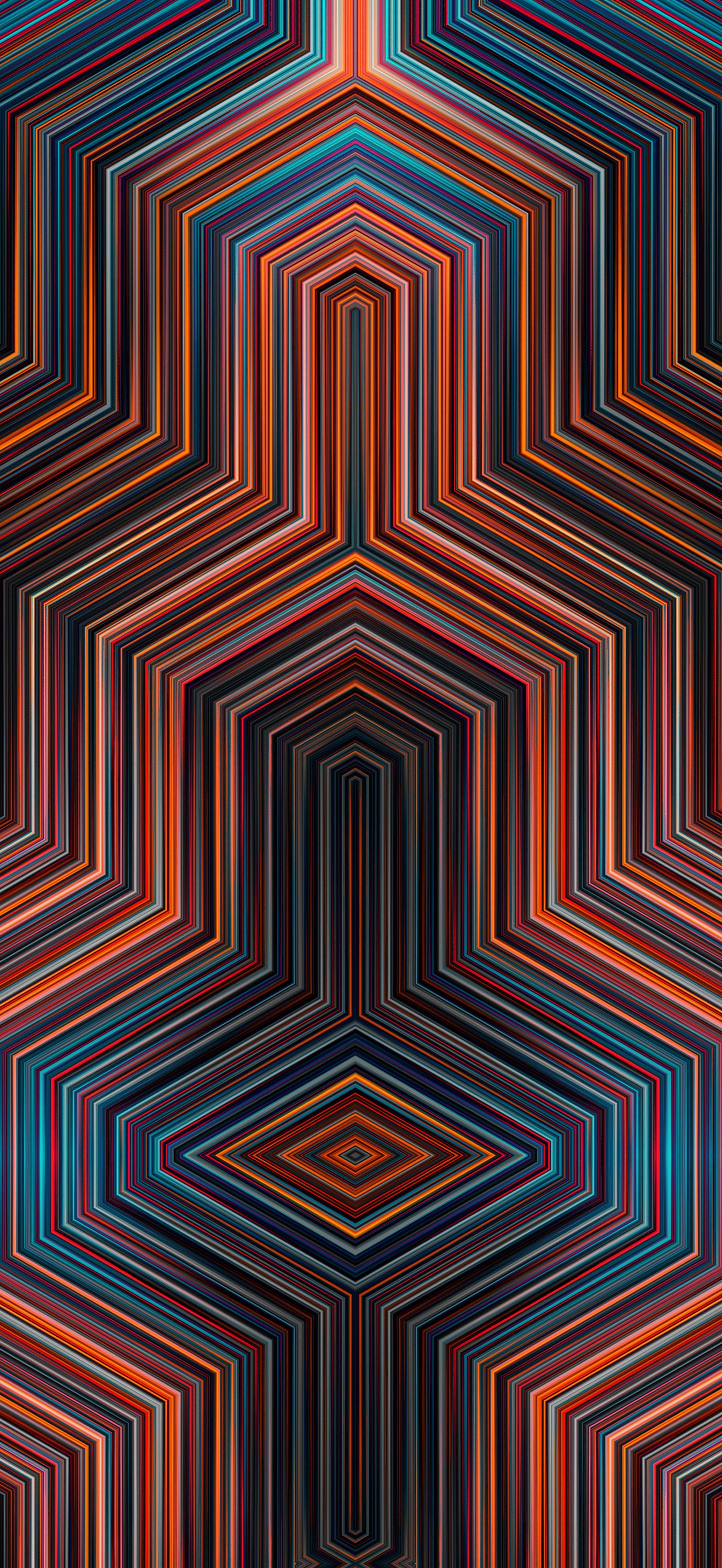 Geometric polyhedral pattern - Wallpapers for iPhone 18 Pro Max/17 Pro Max/16 Pro Max in 1320x2868 resolution