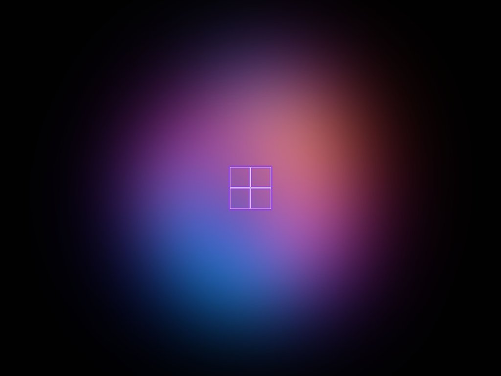 Windows logo with a gradient - XVGA wallpapers in 1024x768 resolution