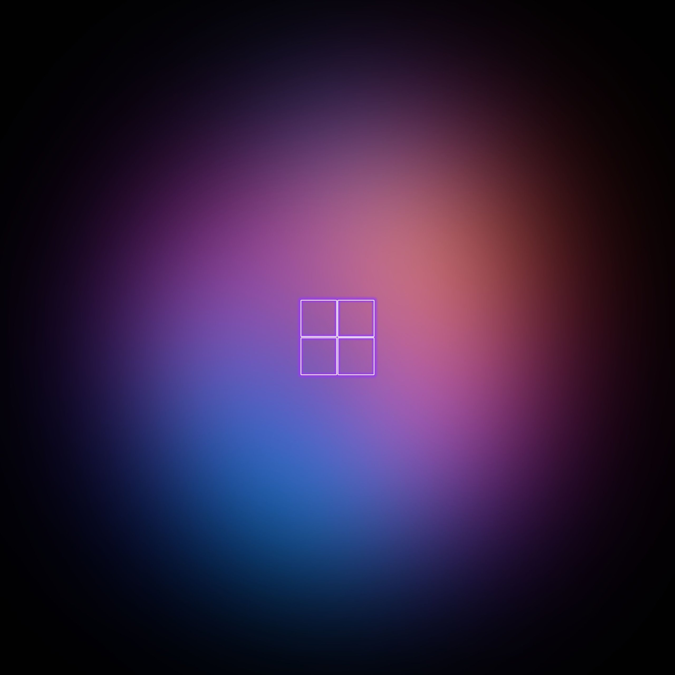 Windows logo with a gradient - Wallpapers for Samsung Galaxy Tab S9 FE+/Tab S11, Xiaomi Pad 5, Redmi Pad 2 Pro, POCO Pad in 2560x2560 resolution