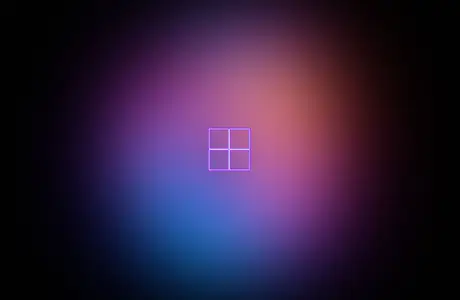 interface Wallpapers for Apple iMac 21.5″ (4096x2304): Microsoft Windows, logo, gradient, glow