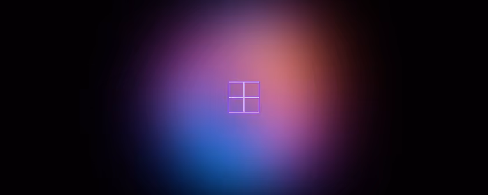 UltraWide 21:9 обои операционная система (3440x1440): Microsoft Windows, логотип, градиент, сияние