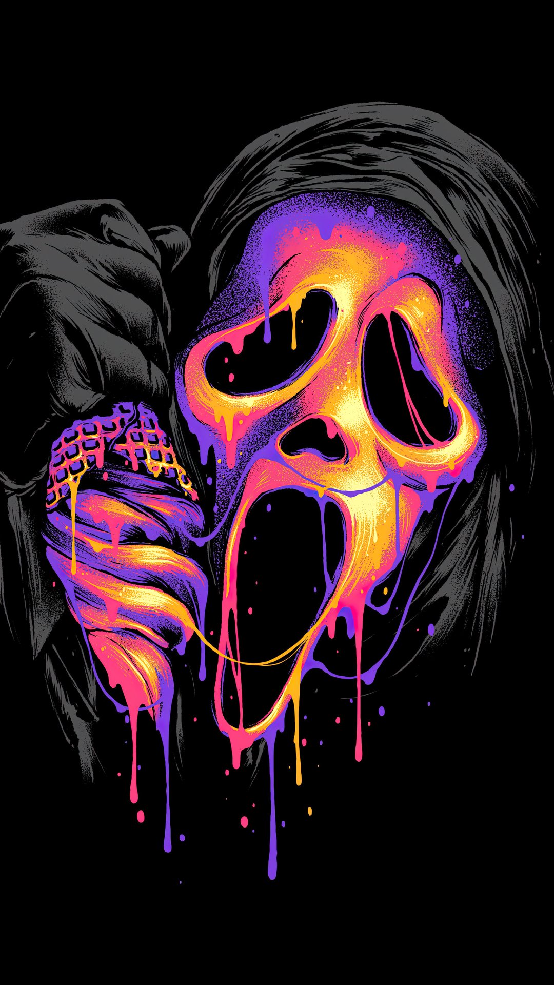 Ghost Face Scream - Wallpapers for Samsung, Honor, Sony in 1080x1920 resolution