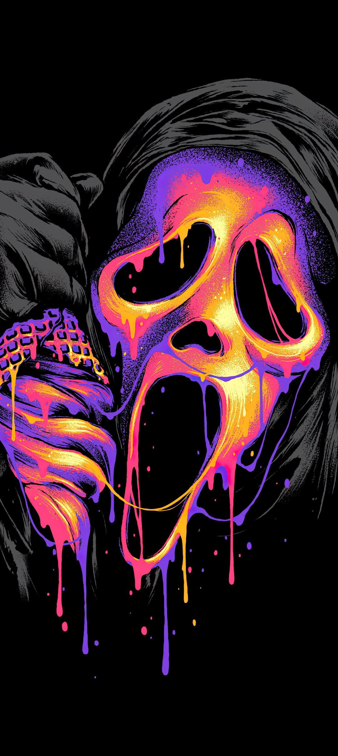 Ghost Face Scream - Wallpapers for Samsung Galaxy A13/A14/A53, Realme 12 Pro 5G, POCO M5 in 1080x2408 resolution