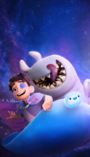 Обои фильмы: Элио, Disney, планета, звёзды
