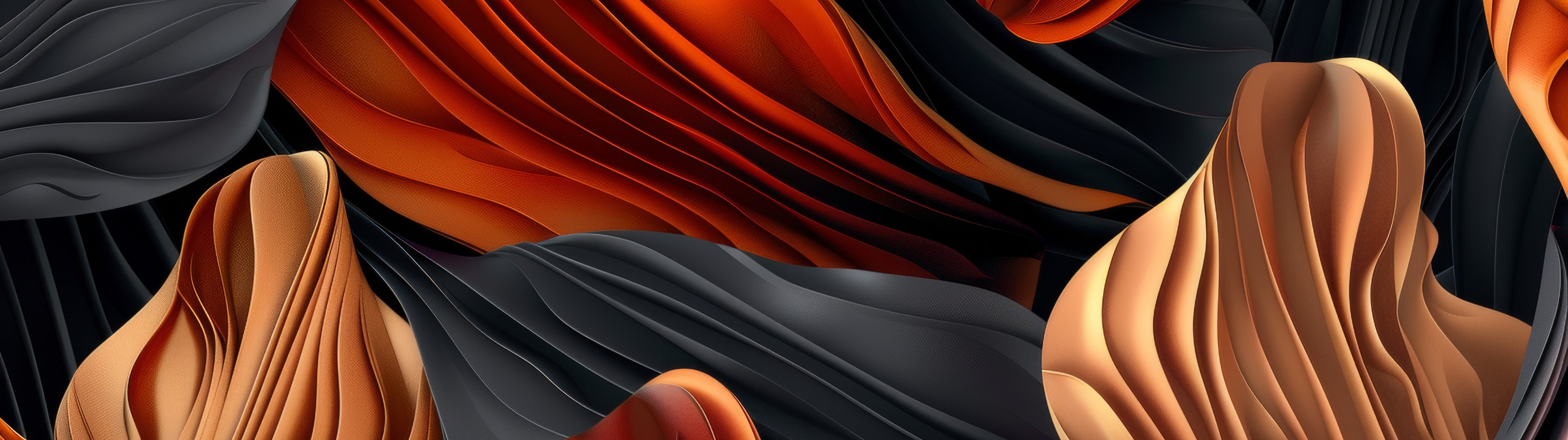 Wave of fabric - UltraWide 32:9 wallpapers in 3840x1080 resolution