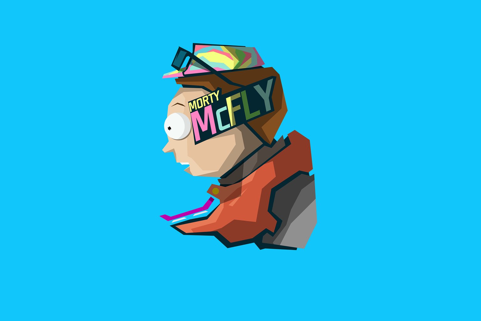 Morty Smith Cosplay on McFly - Microsoft Surface 12.4″ wallpapers in 1536x1024 resolution