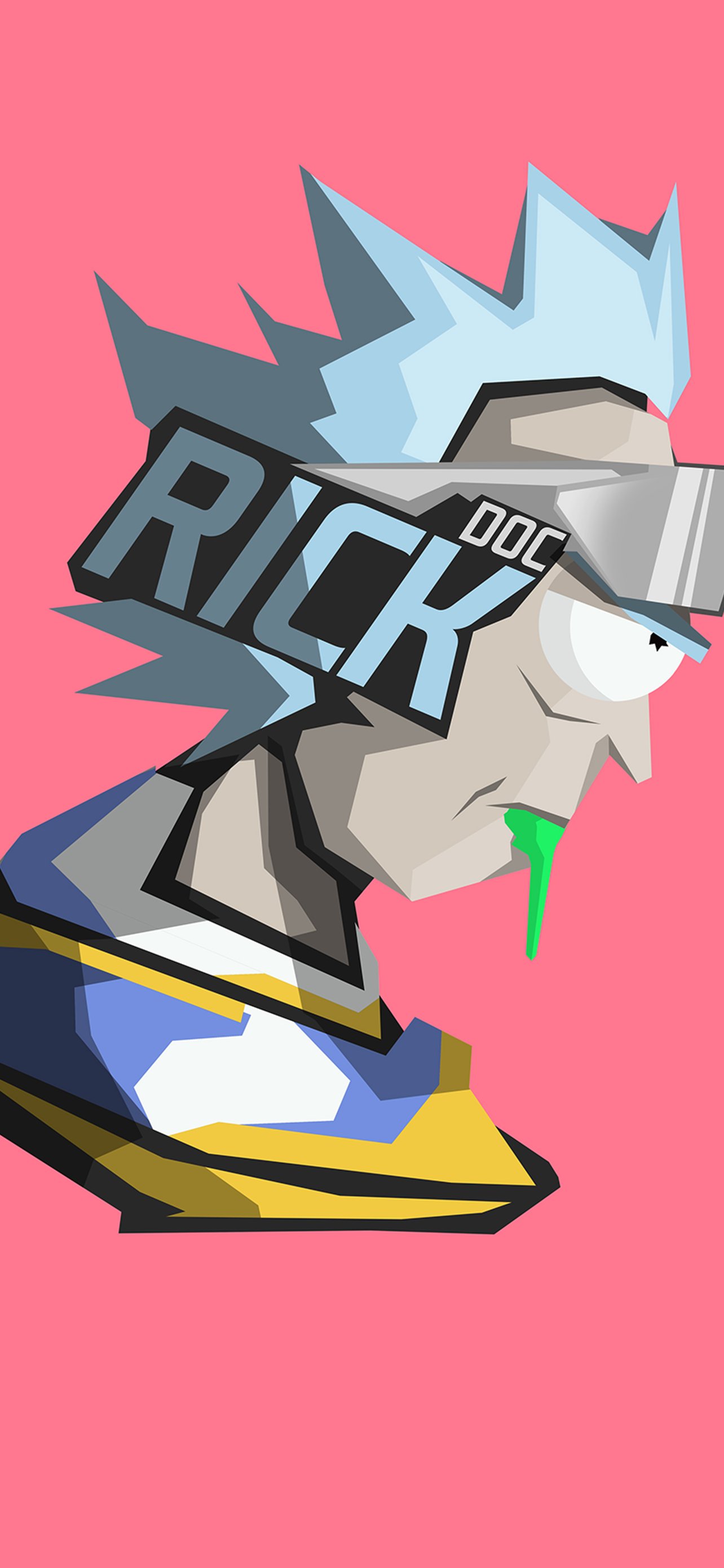 Rick Sanchez Cosplay Back to the Future - Wallpapers for iPhone 13 Pro Max/12 Pro Max/14 Plus in 1284x2778 resolution