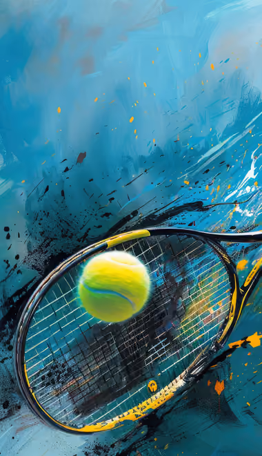 Player Wallpapers for Samsung Galaxy Z Flip7, Sony Xperia 5 II/5 III/5 V/10 IV/10 V, Xiaomi Mix Fold 3 (1080x2520): tennis racket, tennis player, ball, hand