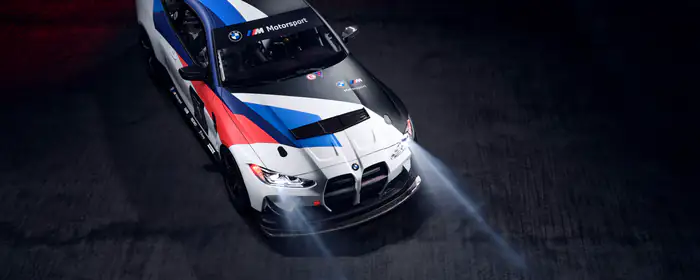 Обои машины: BMW M4 GT4, карбон, спойлер, автоспорт