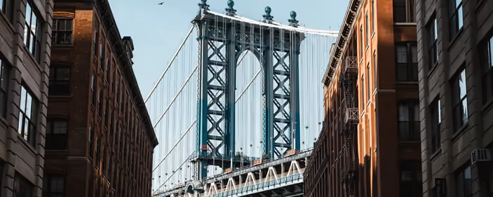 UltraWide 21:9 wallpapers (2560x1080): New York City, Brooklyn, Manhattan Bridge, architecture