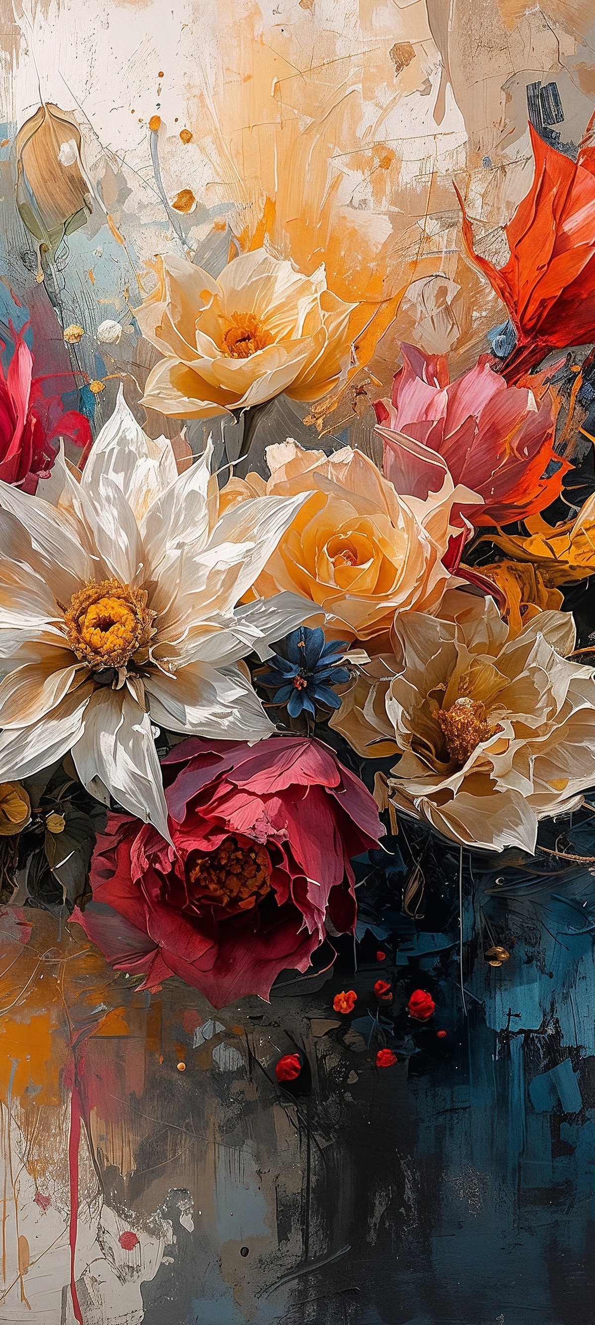 Still life with flowers - Wallpapers for Xiaomi 15 in 1200x2670 resolution