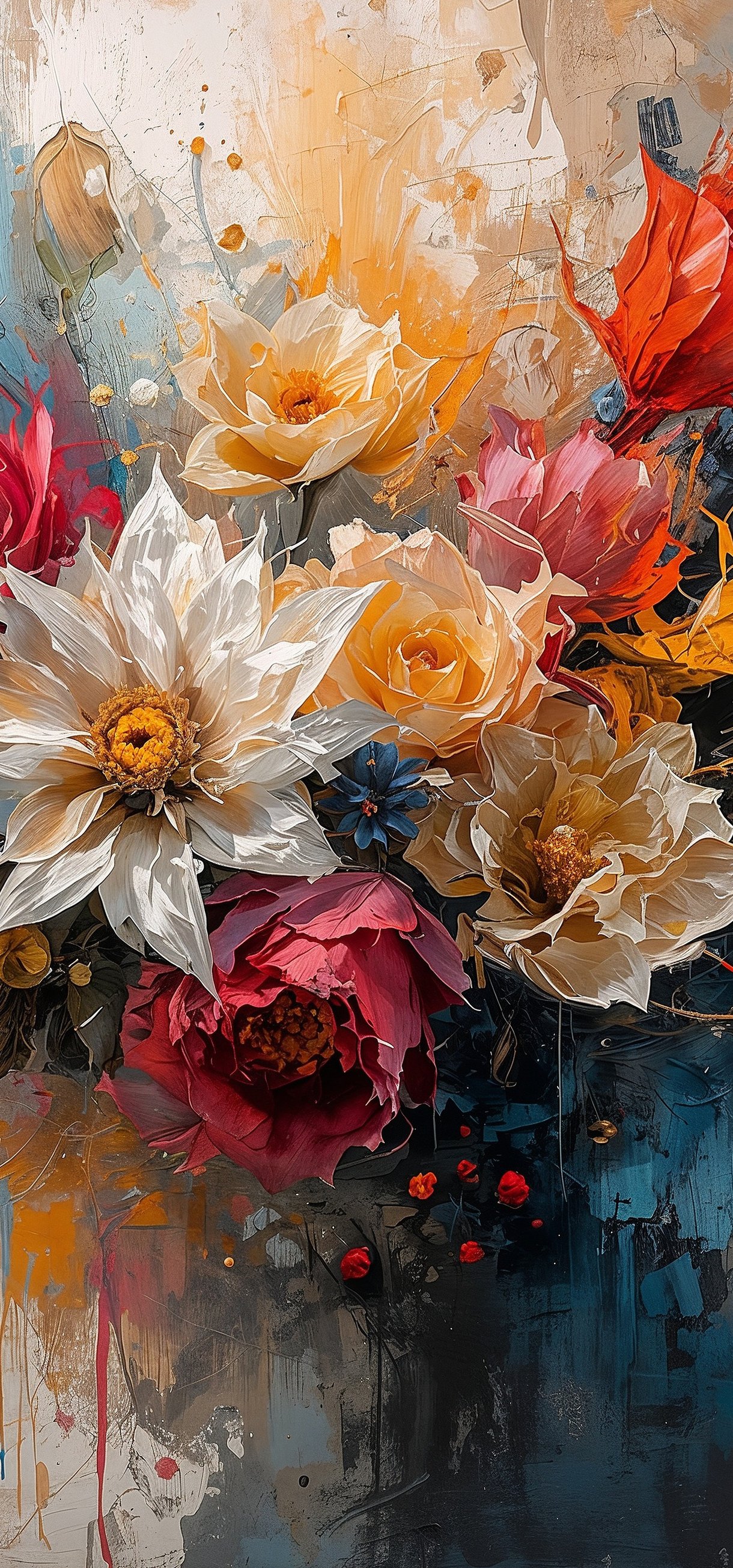 Still life with flowers - Wallpapers for Xiaomi 17/17 Pro in 1220x2608 resolution