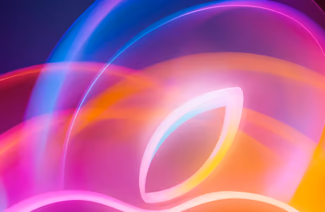 Обои градиент для Apple MacBook 16″ (3072x1920): Apple Inc, логотип, событие, неон