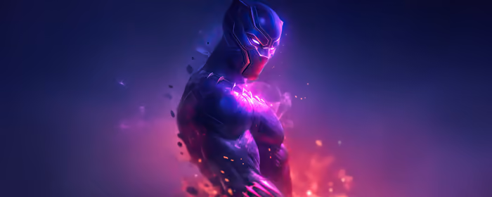 Обои фэнтези: Черная Пантера, Marvel, супергерой, вибраниум