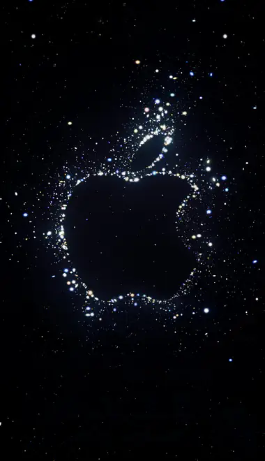 Обои для Samsung, HTC, Sony (540x960): Apple Inc, логотип, звёзды, вселенная