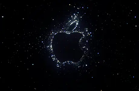Wallpapers for Samsung/Xiaomi (2000x2000): Apple Inc, logo, stars, universe