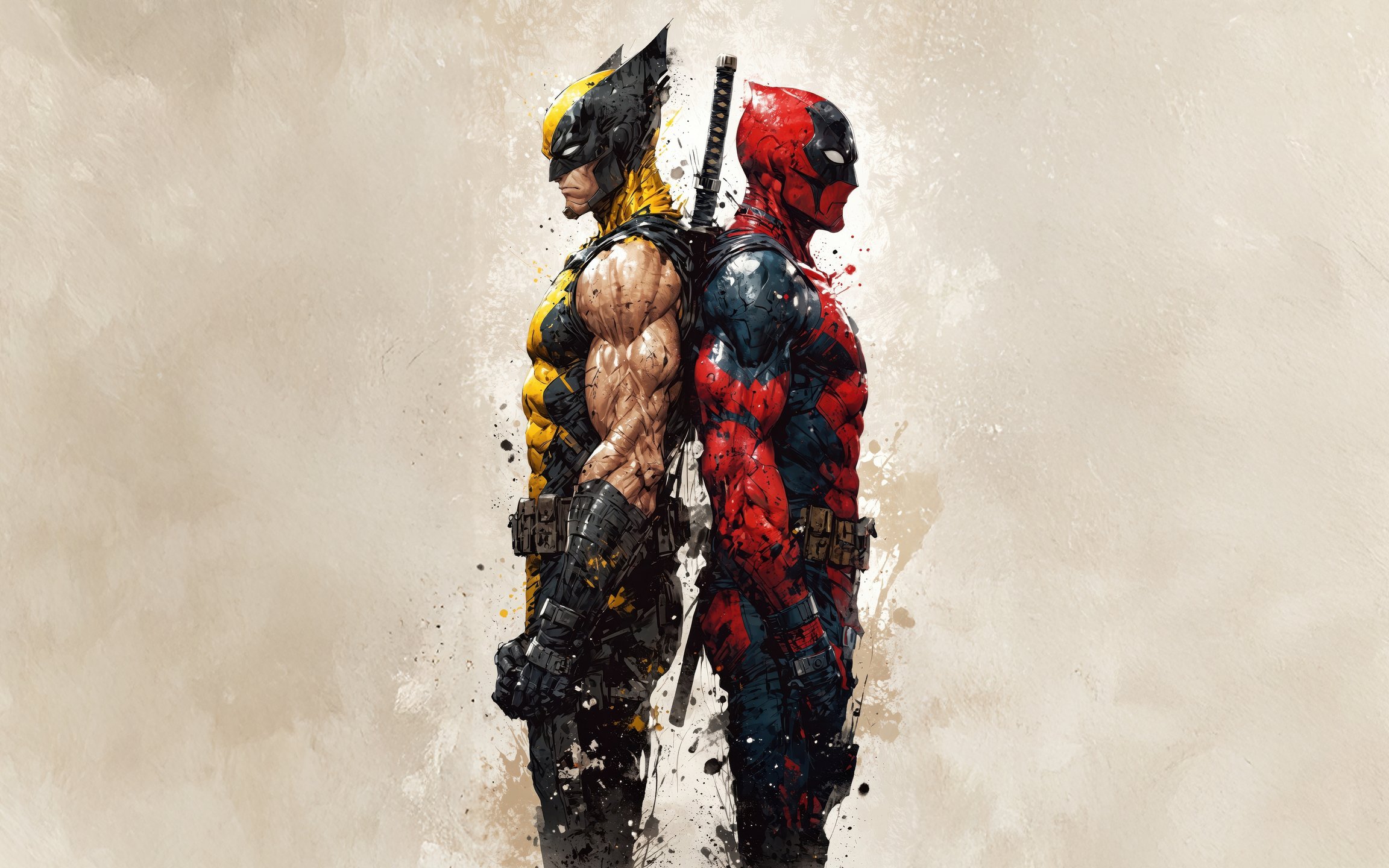 Deadpool and Wolverine - Wallpapers for Apple MacBook 12″ in 2304x1440 resolution