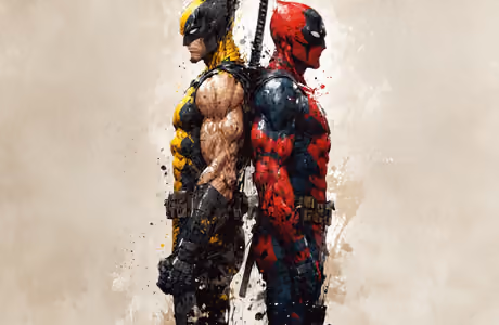 Обои Росомаха: Дэдпул, Росомаха, Marvel, супергерой