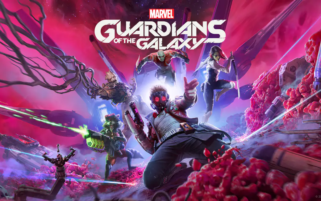 Marvels Guardians of the Galaxy team — desktop and phone wallpaper, free download