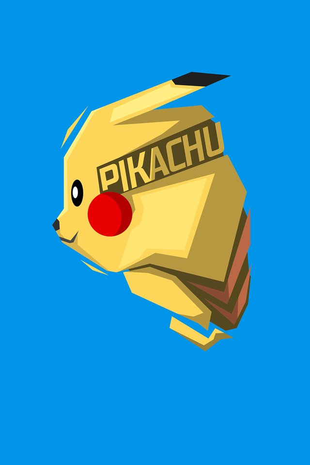 Иконка Пикачу - Обои для iPhone 4/4S в разрешении 640x960