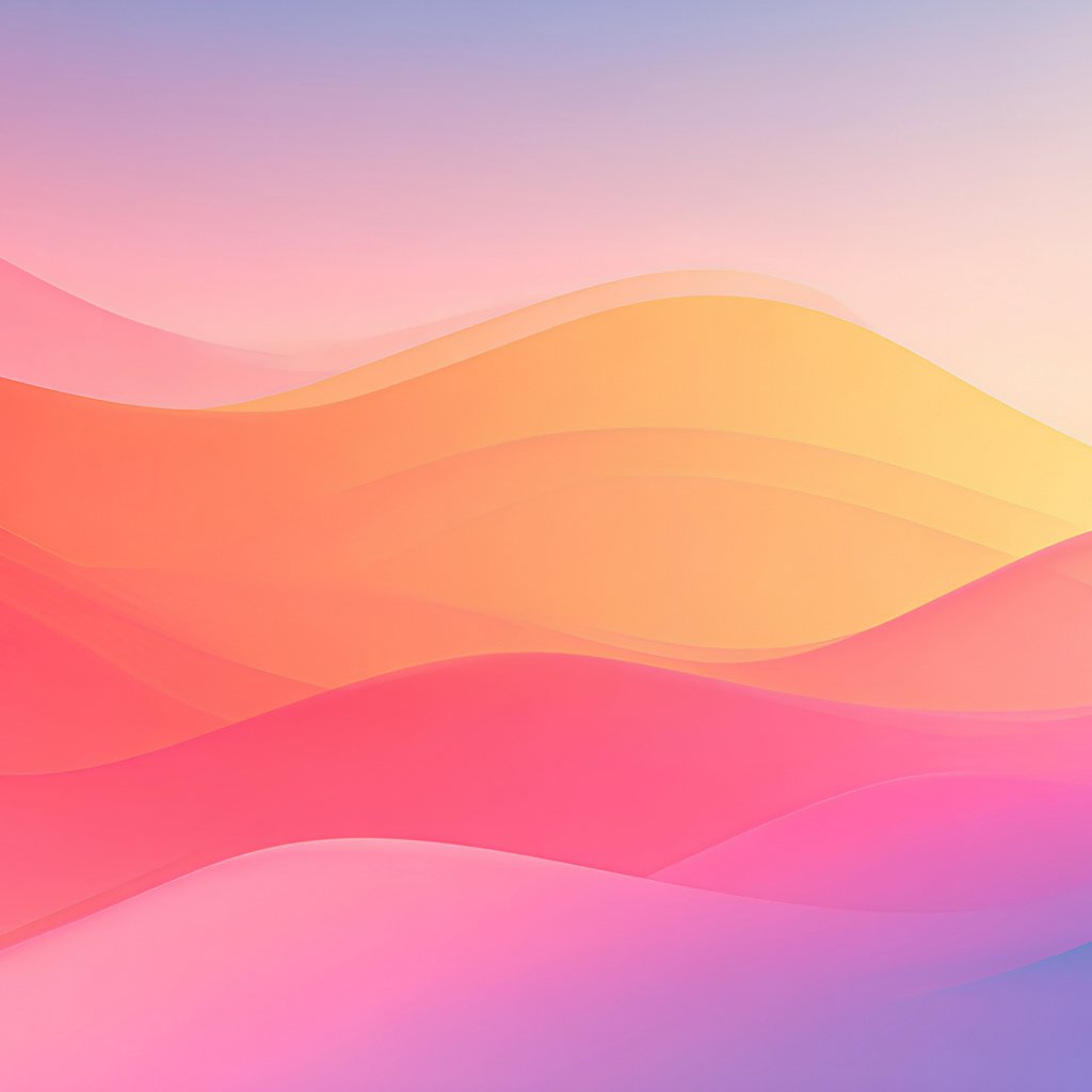 Pink waves - Wallpapers for Apple iPad 1 in 1024x1024 resolution