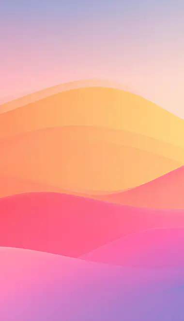 harmony Wallpapers for Samsung Galaxy Z Fold 2/3 (1768x2208): waves, gradient, pastel, layers