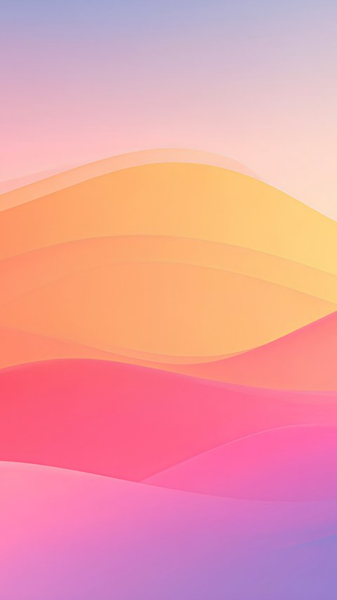 Pink waves - Wallpapers for LG/ASUS in 480x854 resolution