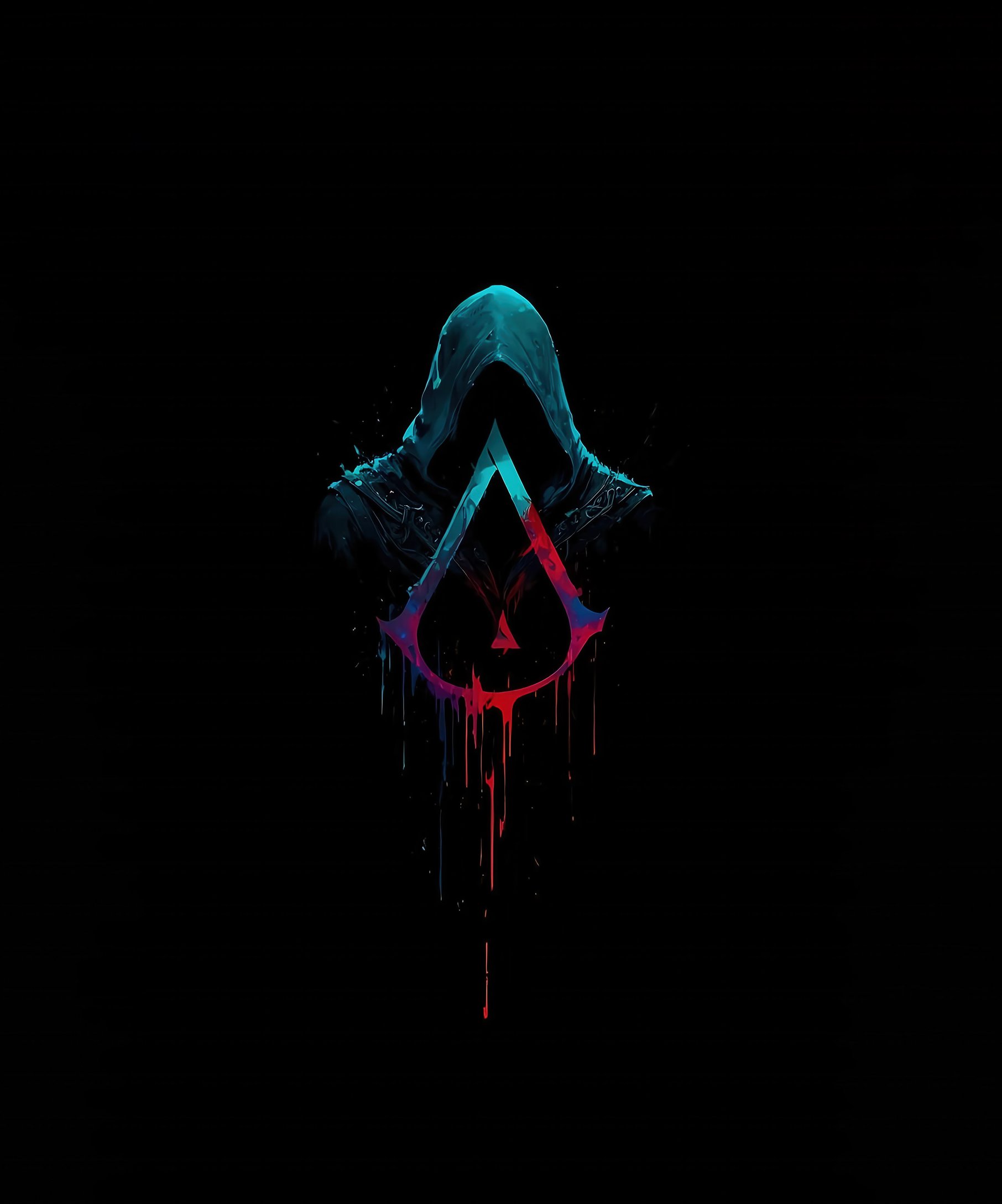 The Assassins Creed logo - Wallpapers for Samsung Galaxy Z Fold4/Z Fold5/Z Fold6 in 1812x2176 resolution
