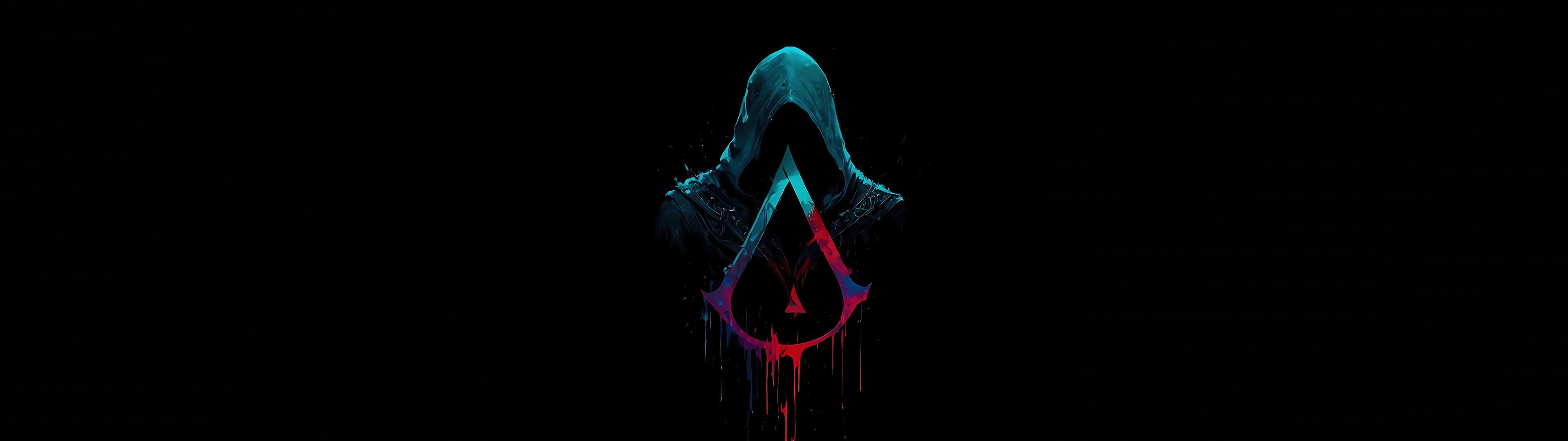 The Assassins Creed logo - UltraWide 32:9 wallpapers in 3840x1080 resolution