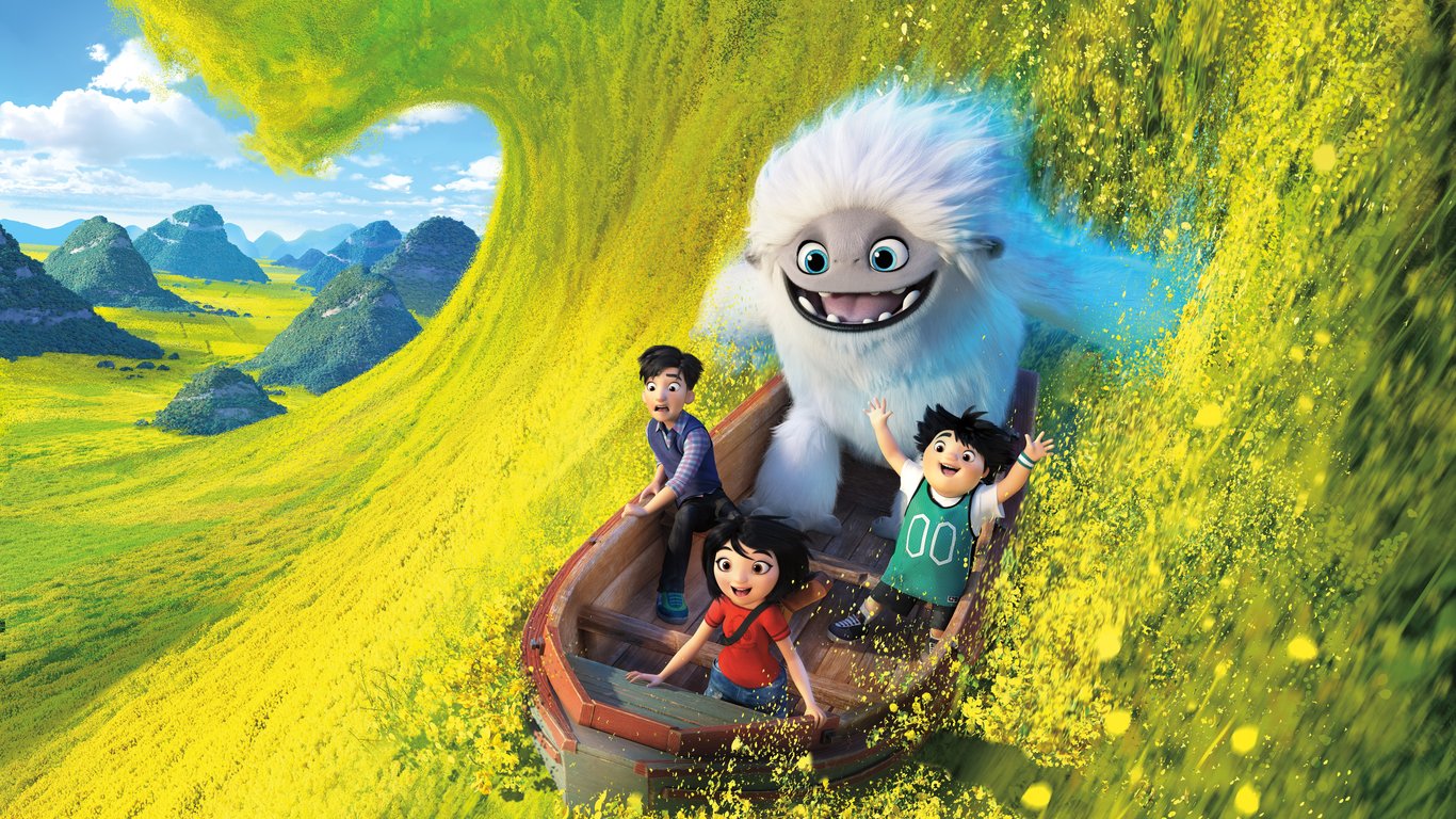 Abominable Characters in the Boat - Laptop Wallpapers in 1366x768 resolution