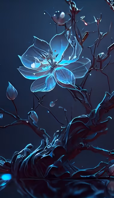 Nature wallpapers: flowers, branch, petals, glow