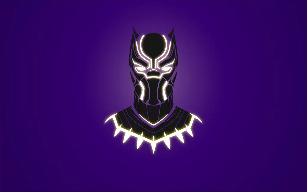 Marvels Black Panther — desktop and phone wallpaper, free download