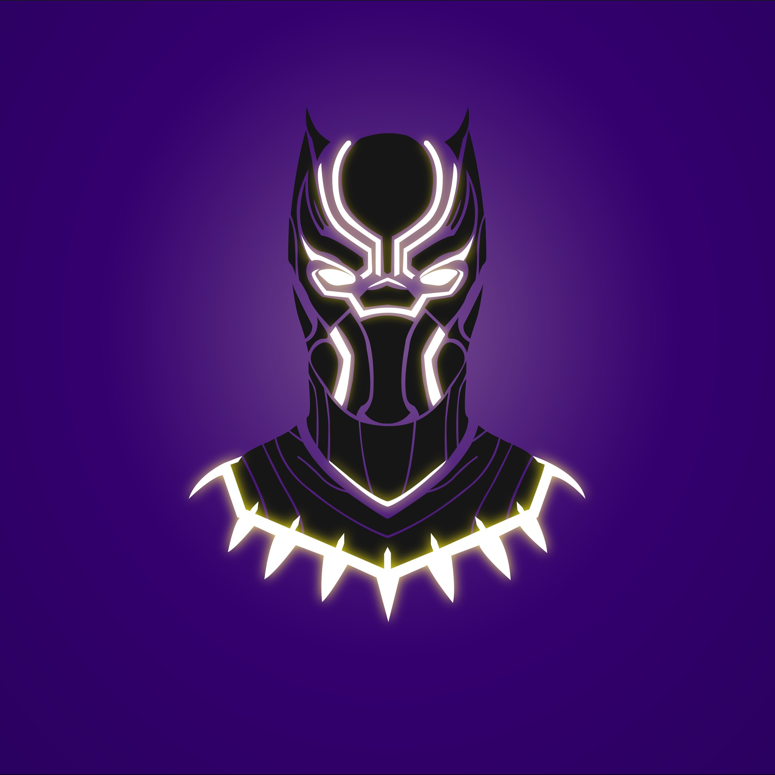 Marvels Black Panther - Wallpapers for Samsung Galaxy Tab S9 FE+/Tab S11, Xiaomi Pad 5, Redmi Pad 2 Pro, POCO Pad in 2560x2560 resolution