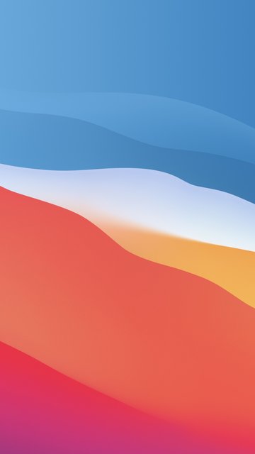 Multi-colored vector waves - Wallpapers for Nokia, Samsung in 360x640 resolution